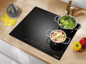 Built-in Induction Hob, 4 Cooking Zones,  2 Flexi Zones, Slider Control, 60 cm