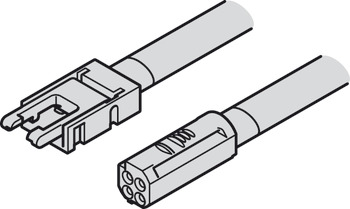 Lead, for Loox LED strip light, multi-white, 8 mm
