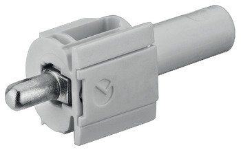 Shelf connector, SP 15/8/5 with spring system, for wooden shelves