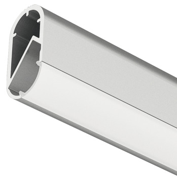 Wardrobe rail, Häfele Loox Profile 5105 for LED strip lights 10 mm