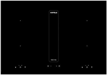 Integrated Induction Hob + Hood, 90 cm, 4 Cooking Zones