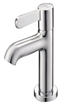 Basin Tap, Cold Water, Brass Body, Chrome